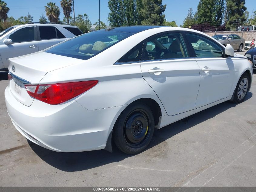 2012 Hyundai Sonata Gls VIN: 5NPEB4AC8CH395195 Lot: 39458027