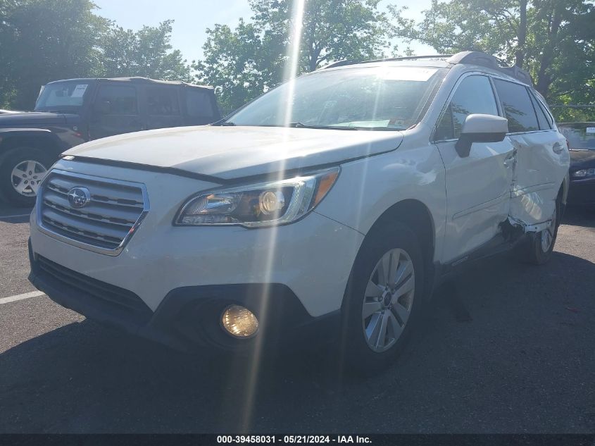 2015 Subaru Outback 2.5I Premium VIN: 4S4BSADC7F3355621 Lot: 39458031