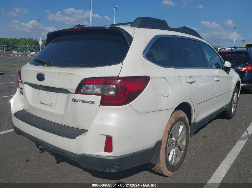 2015 Subaru Outback 2.5I Premium VIN: 4S4BSADC7F3355621 Lot: 39458031