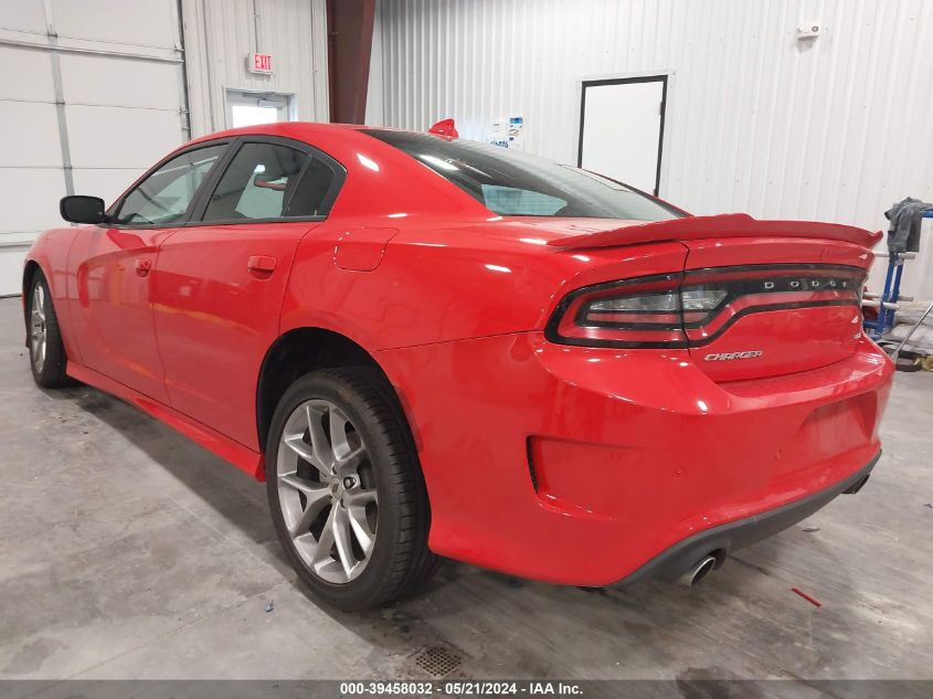 2023 Dodge Charger Gt VIN: 2C3CDXHG0PH597821 Lot: 39458032