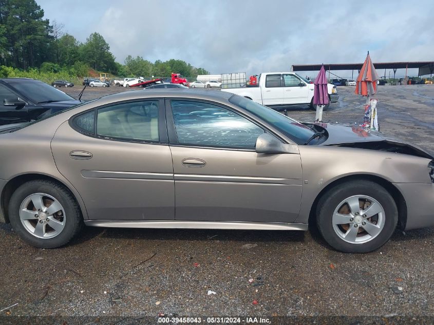 2007 Pontiac Grand Prix VIN: 2G2WP552471160107 Lot: 39458043