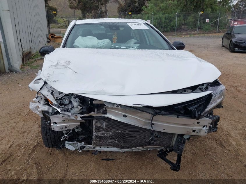 2022 Toyota Camry Le VIN: 4T1C11AKXNU628630 Lot: 39458047