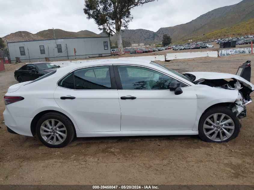 2022 Toyota Camry Le VIN: 4T1C11AKXNU628630 Lot: 39458047