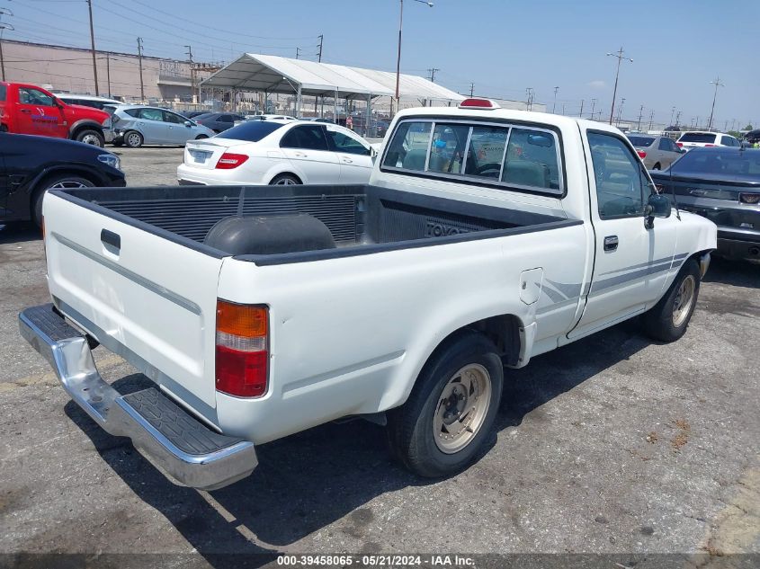 1995 Toyota Pickup 1/2 Ton Short Whlbse Dx VIN: JT4RN81P3S5201304 Lot: 39458065