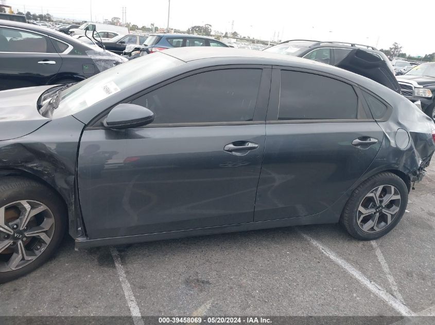 2021 Kia Forte Lxs VIN: 3KPF24AD1ME295202 Lot: 39458069