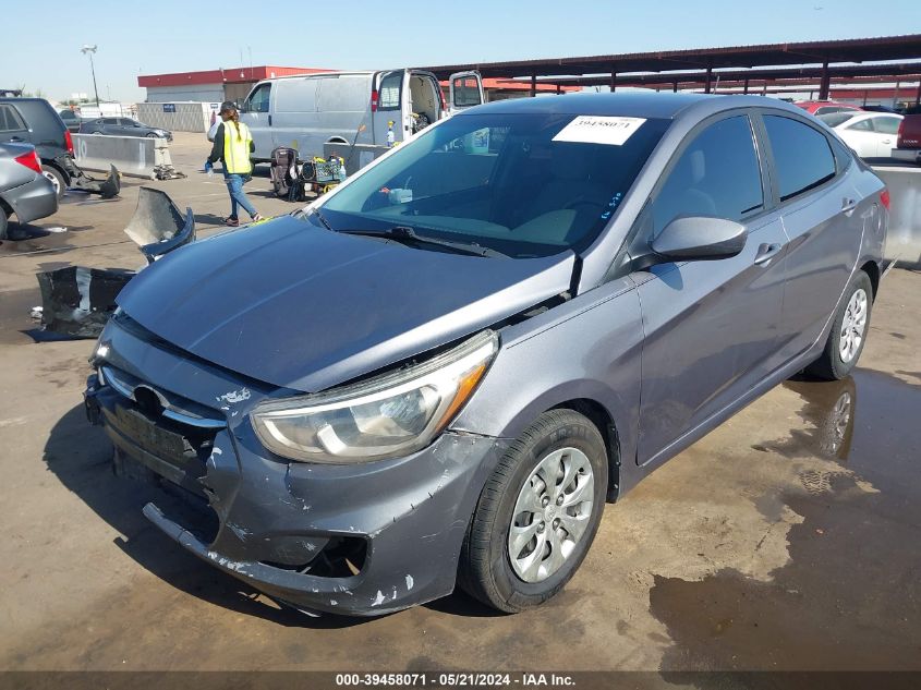 2016 Hyundai Accent Se VIN: KMHCT4AE6GU105243 Lot: 39458071