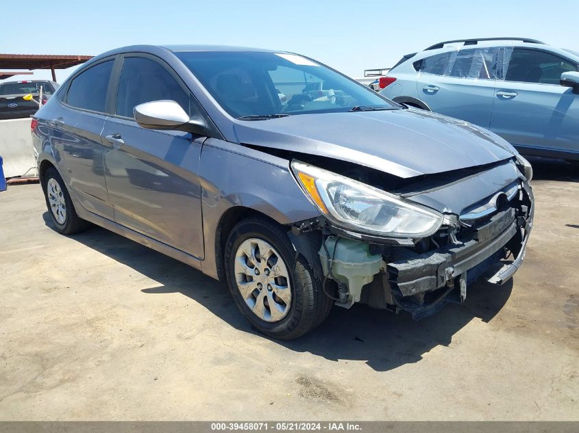 2016 Hyundai Accent Se VIN: KMHCT4AE6GU105243 Lot: 39458071