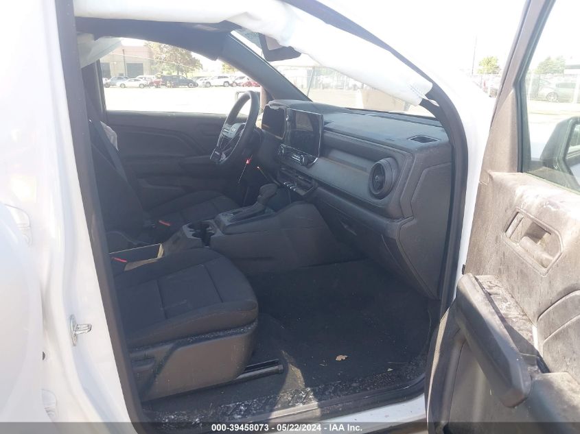 VIN 1GCGTBEC1P1186673 2023 CHEVROLET COLORADO 4WD  SHORT BOX WT