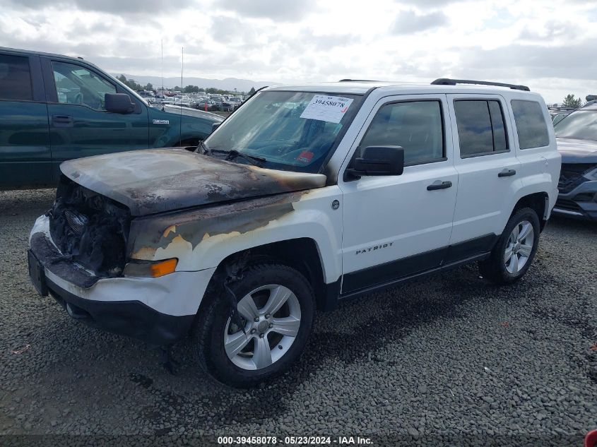 2012 Jeep Patriot Sport VIN: 1C4NJRBB7CD537533 Lot: 39458078