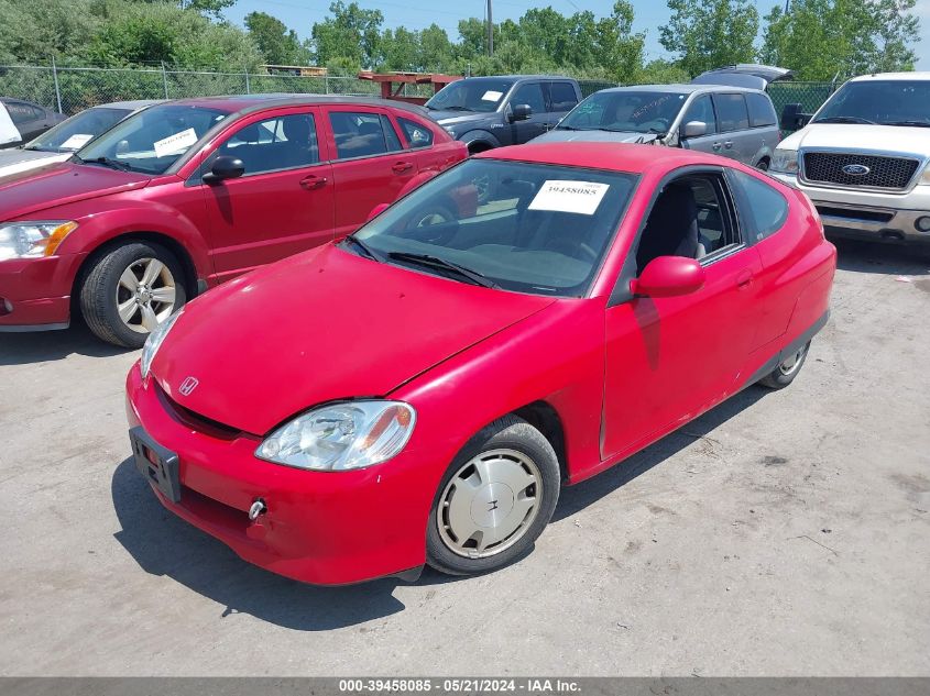 2000 Honda Insight VIN: JHMZE1372YT005300 Lot: 39458085