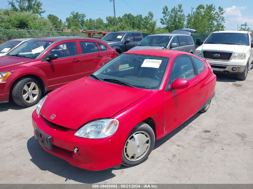 2000 Honda Insight VIN: JHMZE1372YT005300 Lot: 39458085