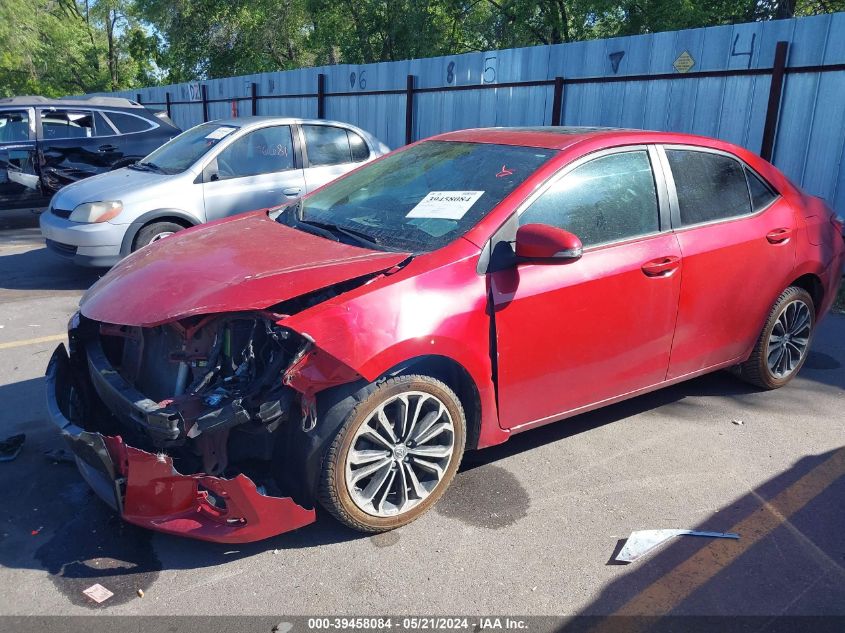 2014 Toyota Corolla S Plus VIN: 5YFBURHE5EP070060 Lot: 39458084