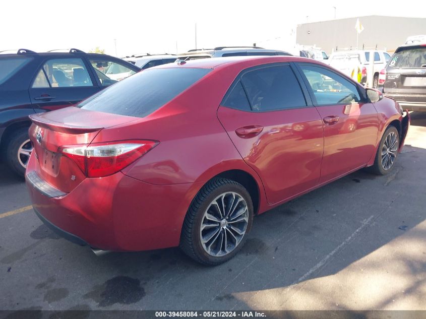 2014 Toyota Corolla S Plus VIN: 5YFBURHE5EP070060 Lot: 39458084