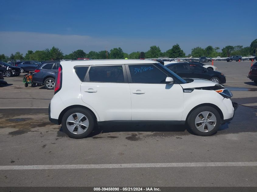 2016 Kia Soul VIN: KNDJN2A20G7250731 Lot: 39458090