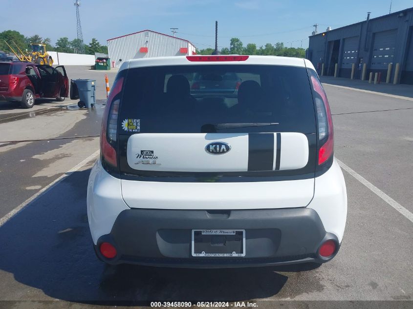 2016 Kia Soul VIN: KNDJN2A20G7250731 Lot: 39458090