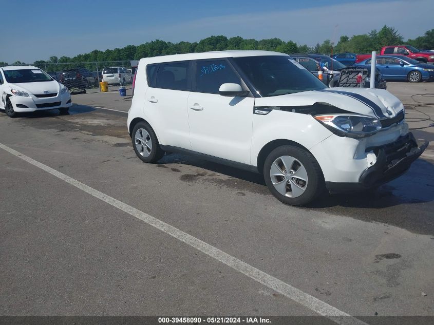 2016 Kia Soul VIN: KNDJN2A20G7250731 Lot: 39458090