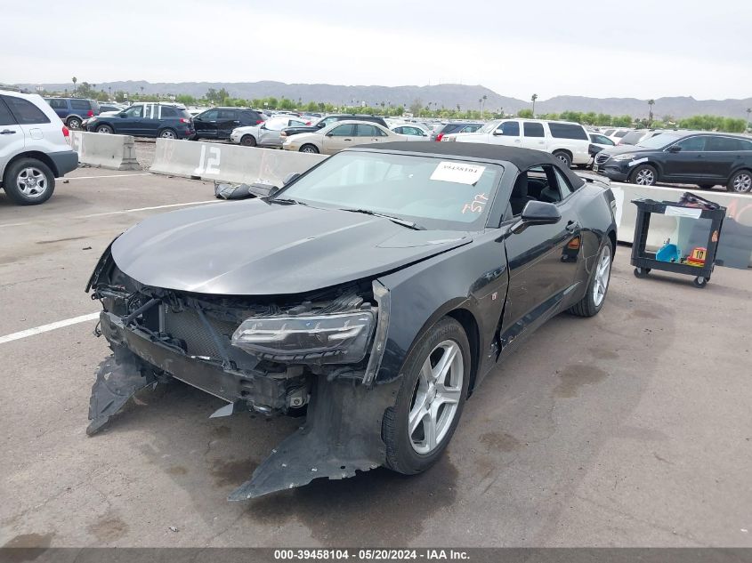 2020 Chevrolet Camaro Rwd 1Lt VIN: 1G1FB3DS0L0116572 Lot: 39458104