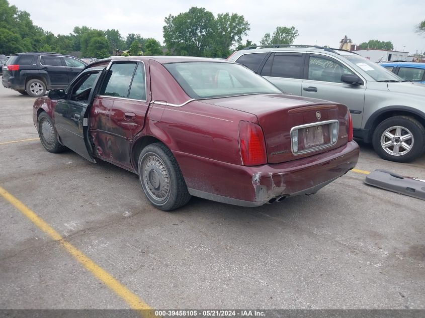 2000 Cadillac Deville VIN: 1G6KD54Y2YU269750 Lot: 39458105