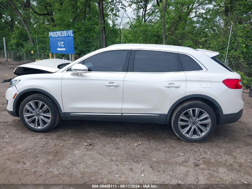 2017 Lincoln Mkx Reserve VIN: 2LMPJ8LP4HBL20015 Lot: 39458111