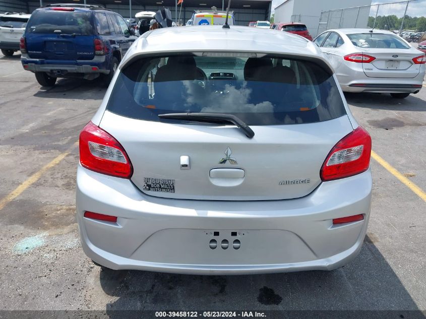 2019 Mitsubishi Mirage Rf VIN: ML32A3HJ4KH015189 Lot: 39458122