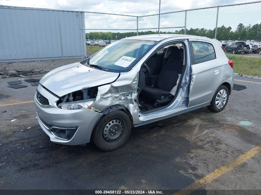 2019 Mitsubishi Mirage Rf VIN: ML32A3HJ4KH015189 Lot: 39458122