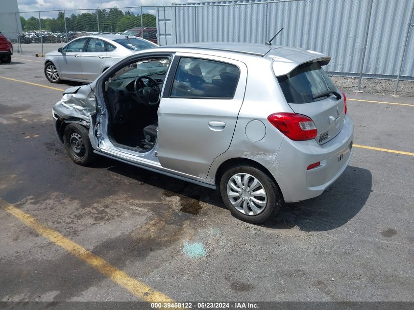 2019 Mitsubishi Mirage Rf VIN: ML32A3HJ4KH015189 Lot: 39458122