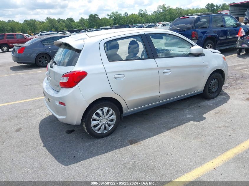 2019 Mitsubishi Mirage Rf VIN: ML32A3HJ4KH015189 Lot: 39458122