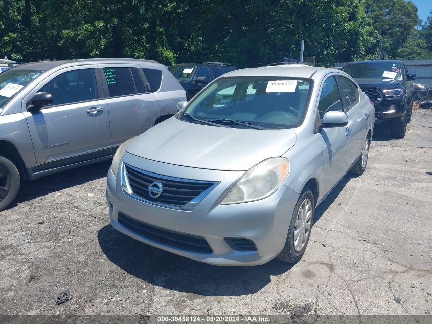 2013 Nissan Versa 1.6 Sv VIN: 3N1CN7AP8DL868438 Lot: 39458124