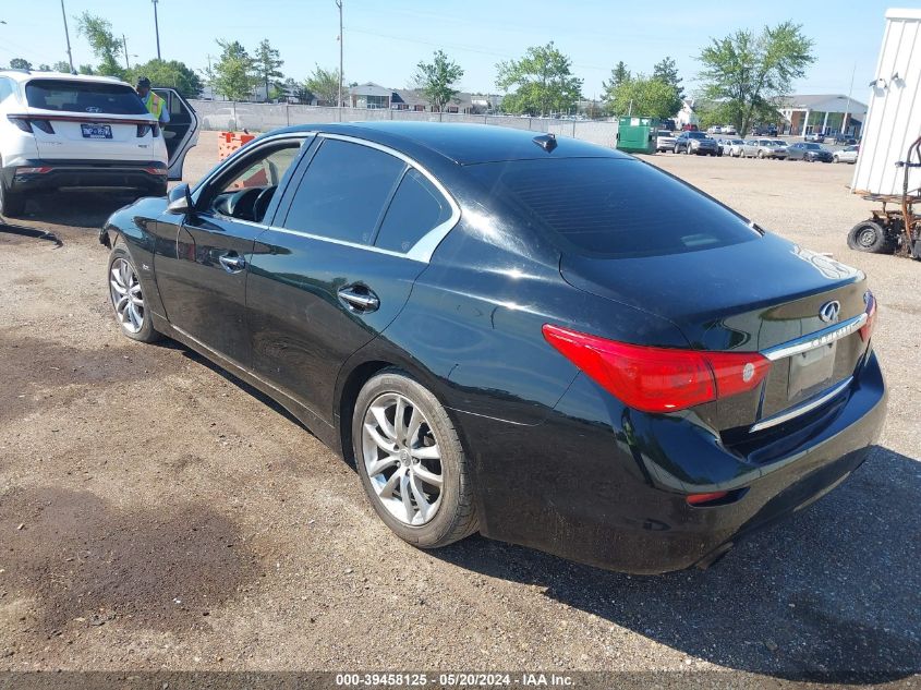 2017 Infiniti Q50 3.0T Premium VIN: JN1EV7AP8HM738048 Lot: 39458125