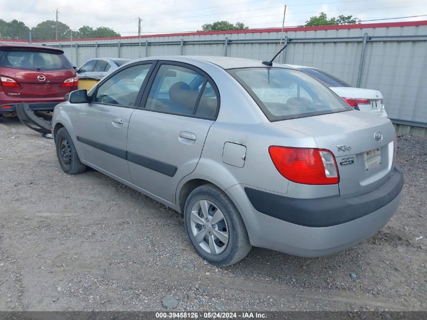 2009 Kia Rio Lx VIN: KNADE223196447126 Lot: 39458126