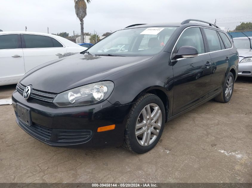 2012 Volkswagen Jetta Sportwagen 2.0L Tdi VIN: 3VWPL7AJ7CM672951 Lot: 39458144