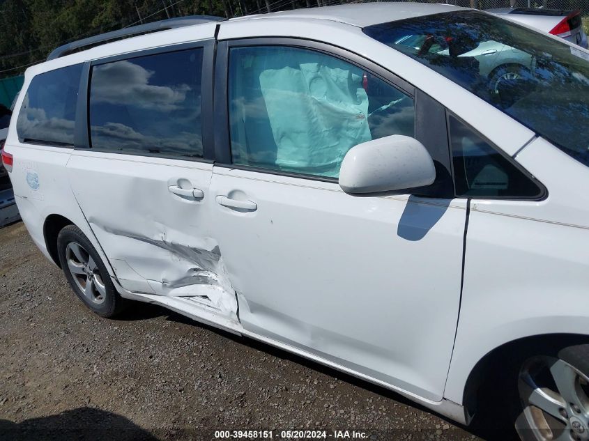 2012 Toyota Sienna Le V6 8 Passenger VIN: 5TDKK3DC8CS227141 Lot: 39458151