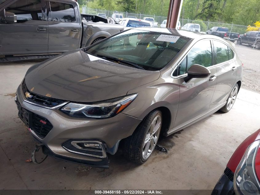 2017 Chevrolet Cruze Premier Auto VIN: 3G1BF6SMXHS560583 Lot: 39458155