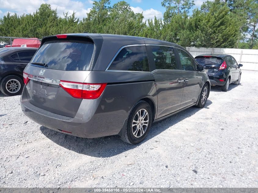 2011 Honda Odyssey Ex-L VIN: 5FNRL5H6XBB039610 Lot: 39458158