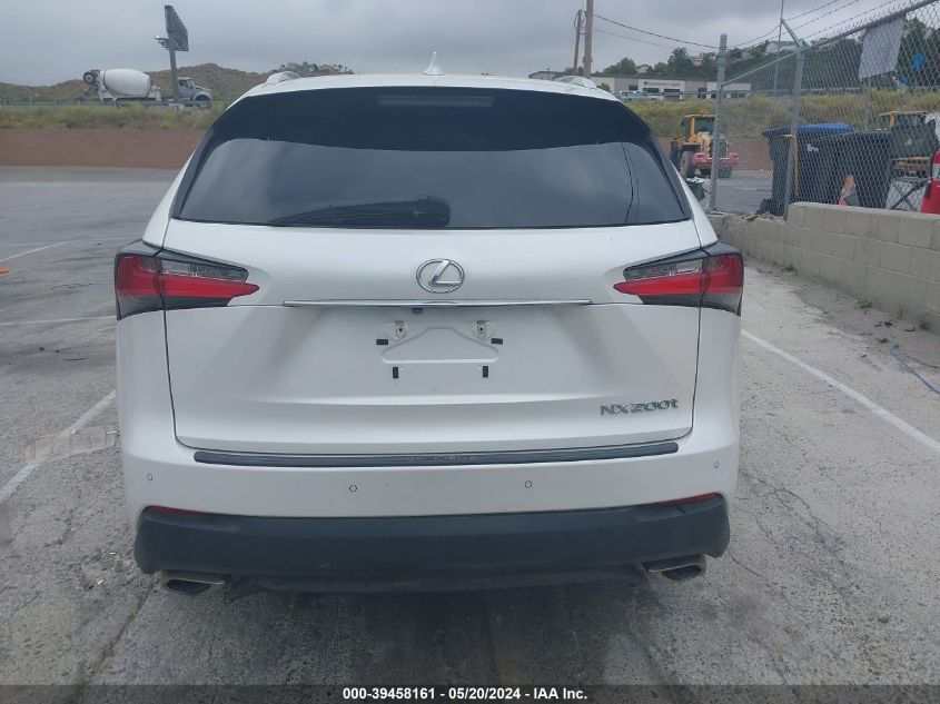 2017 Lexus Nx 200T VIN: JTJYARBZ9H2083845 Lot: 39458161