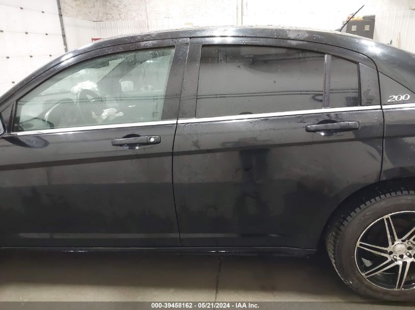 2014 Chrysler 200 Lx VIN: 1C3CCBAG9EN101502 Lot: 39458162