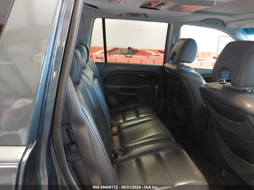 2006 Honda Pilot Ex-L VIN: 2HKYF18666H554011 Lot: 39458172