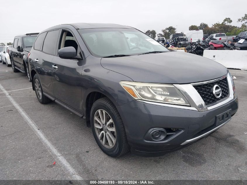 2013 Nissan Pathfinder S/Sv/Sl/Platinum VIN: 5N1AR2MN6DC685200 Lot: 39458193