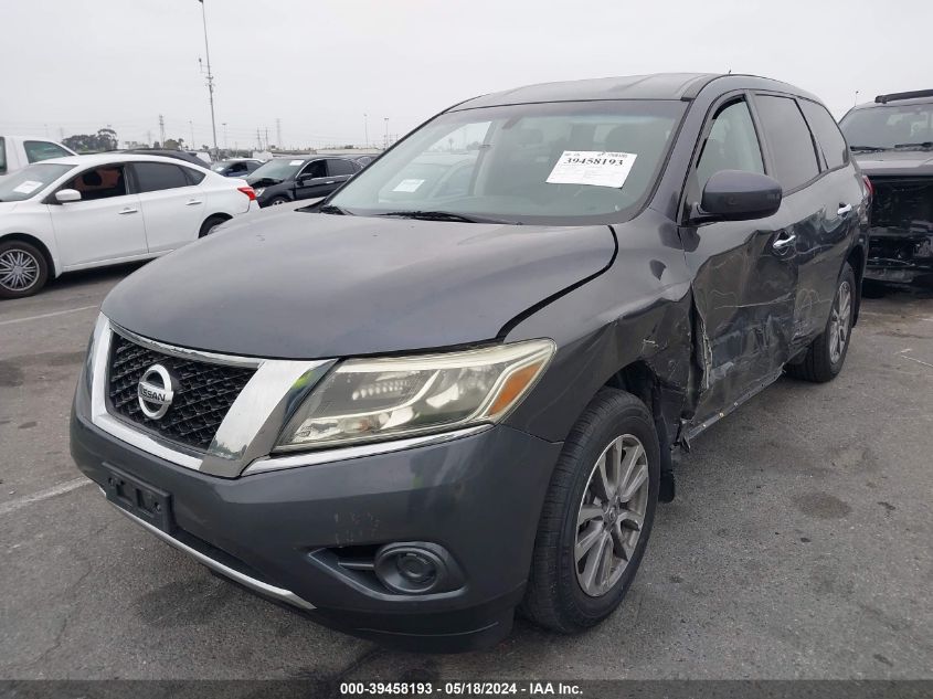 2013 Nissan Pathfinder S/Sv/Sl/Platinum VIN: 5N1AR2MN6DC685200 Lot: 39458193