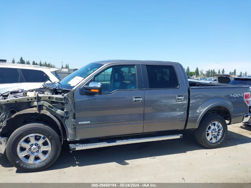 2013 Ford F-150 Lariat VIN: 1FTFW1ET9DKD90897 Lot: 39458194