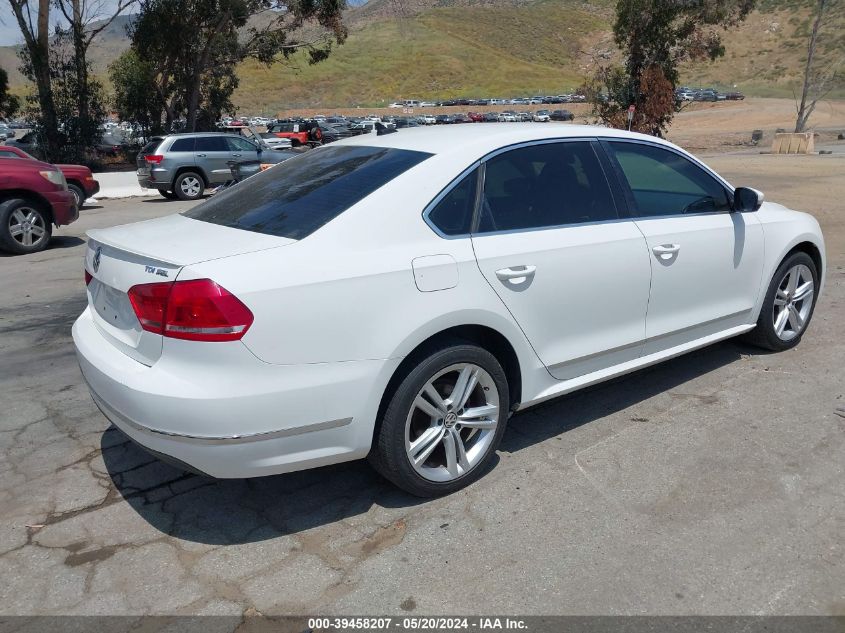 2013 Volkswagen Passat 2.0L Tdi Sel Premium VIN: 1VWCN7A3XDC129607 Lot: 39458207