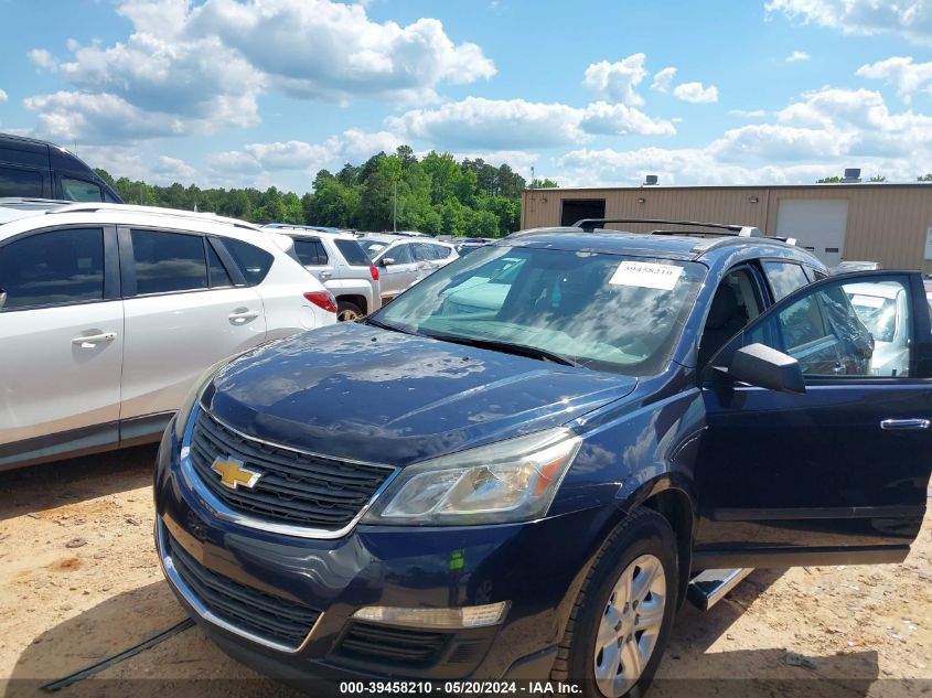 2015 Chevrolet Traverse Ls VIN: 1GNKRFED8FJ123455 Lot: 39458210