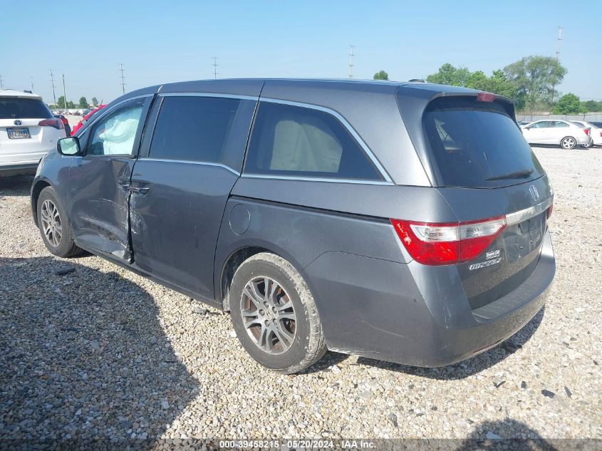 2011 Honda Odyssey Ex-L VIN: 5FNRL5H68BB060228 Lot: 39458215