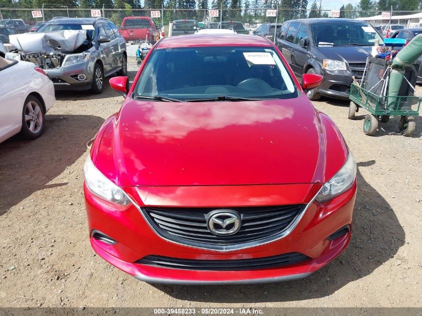 2014 Mazda Mazda6 I Touring VIN: JM1GJ1V65E1146166 Lot: 39458233