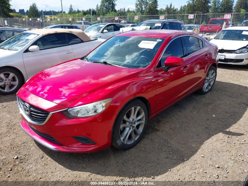 2014 Mazda Mazda6 I Touring VIN: JM1GJ1V65E1146166 Lot: 39458233