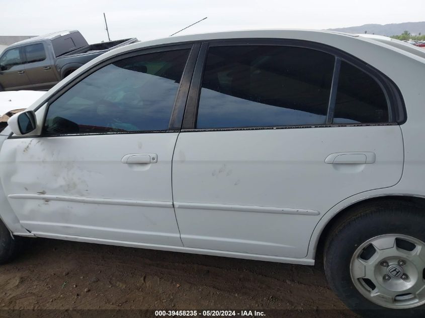 2003 Honda Civic Hybrid VIN: JHMES966X3S024586 Lot: 39458235