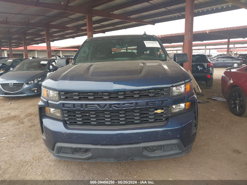 2022 Chevrolet Silverado 1500 Ltd 2Wd Short Bed Custom VIN: 3GCPWBEK7NG173889 Lot: 39458250