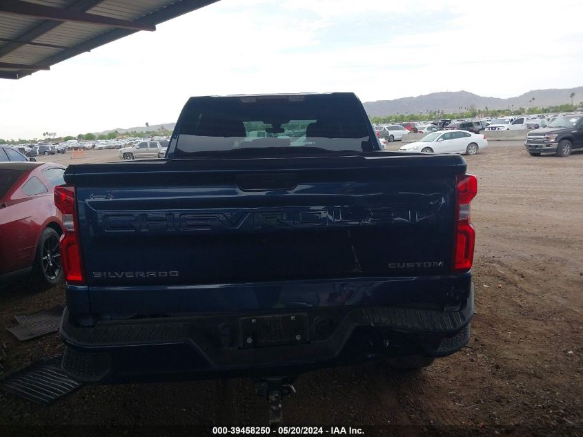 2022 Chevrolet Silverado 1500 Ltd 2Wd Short Bed Custom VIN: 3GCPWBEK7NG173889 Lot: 39458250