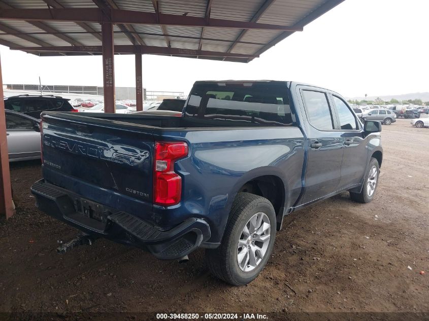 2022 Chevrolet Silverado 1500 Ltd 2Wd Short Bed Custom VIN: 3GCPWBEK7NG173889 Lot: 39458250