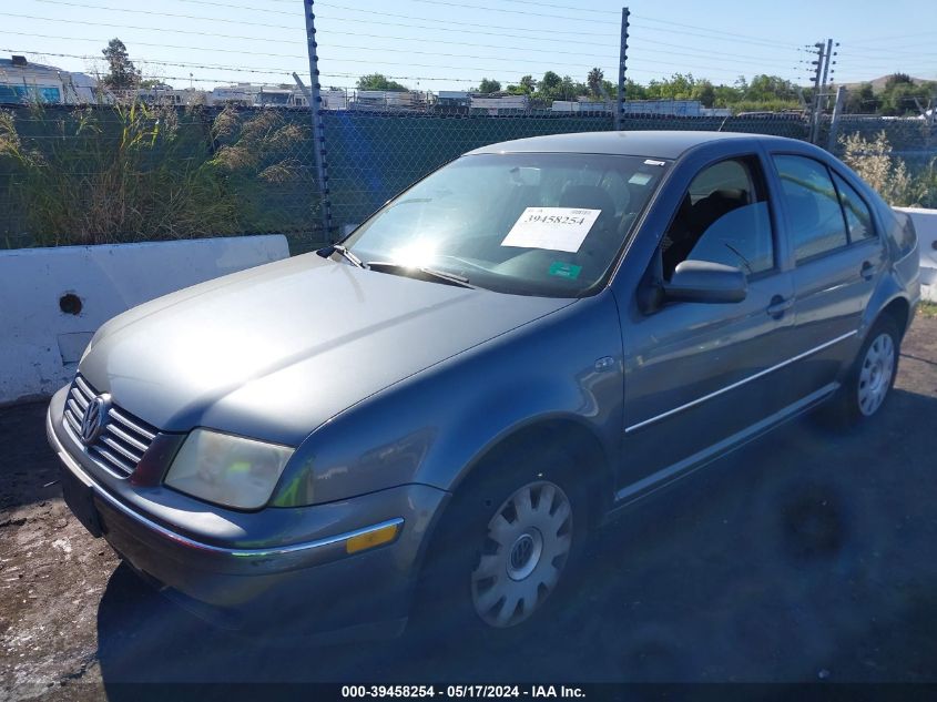 2004 Volkswagen Jetta Gl VIN: 3VWRA69M74M062590 Lot: 39458254